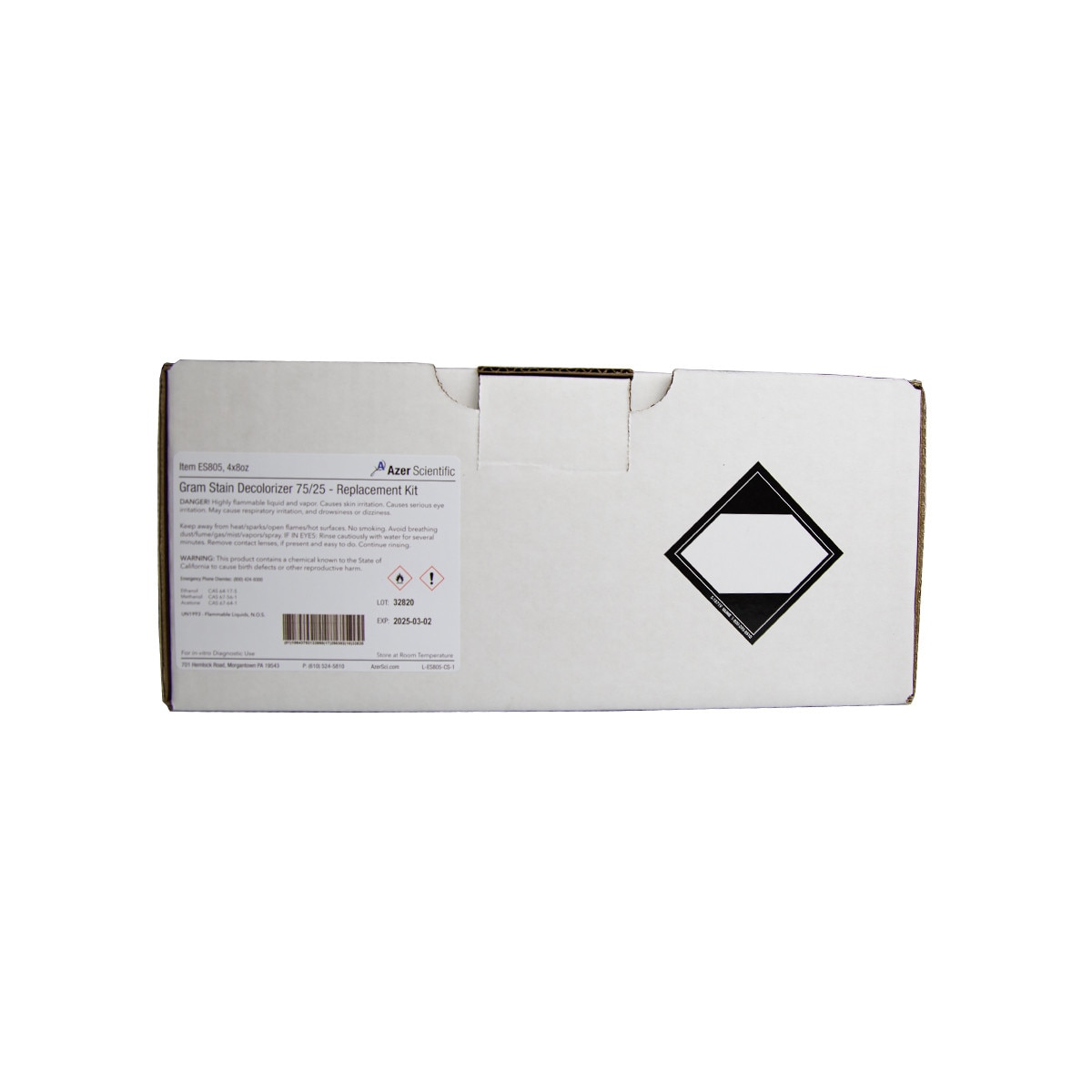 Gram Stain Decolorizer Kit